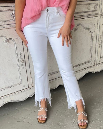 Relaxed Fit Washed Denim