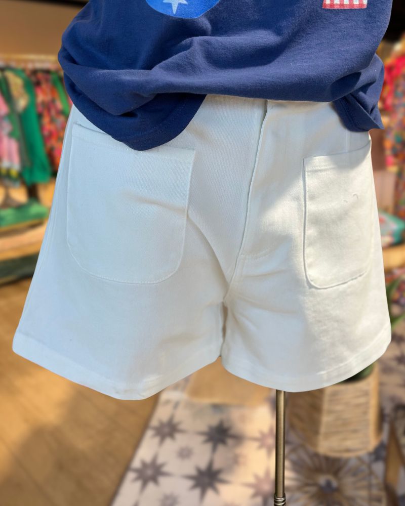 Casual Minimalist Pocket Shorts