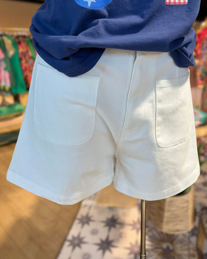 Casual Minimalist Pocket Shorts