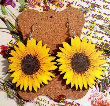 Sunflower Earrings
